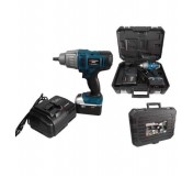 F-03056 Forsage Гайковерт ударный аккумуляторный 1/2" (18V, 4.0AH, LI-ION, 0-1600 об/мин, 520 Нм), в кейсе