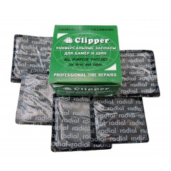 Заплаты универсальные 76*76мм CLIPPER H410 (набор 15 шт.)