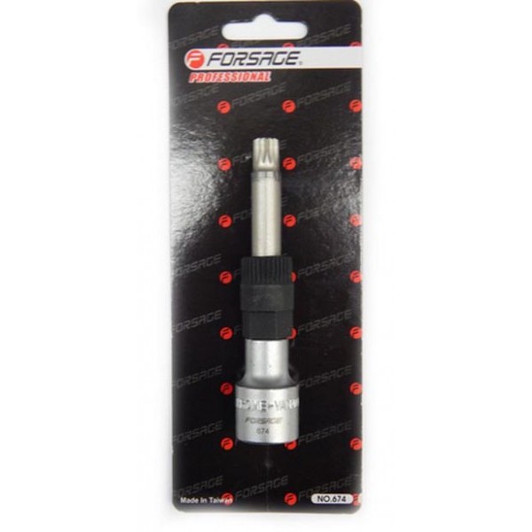 Forsage 1/2" Приспособление для снятия муфты генератора с битой вставкой М10 F-674