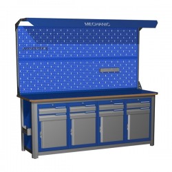 Верстак четырехтумбовый MECHANIC-М20.2222 Э2С