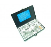 F-M040-1 Forsage Набор метчиков и плашек 40пр. (метрич.)в метал.кейсе