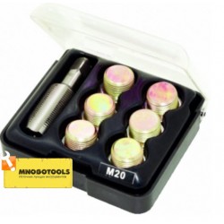 Winmax-WT04A5035 Набор для восстановления резьбы отверстия слива масла (17)