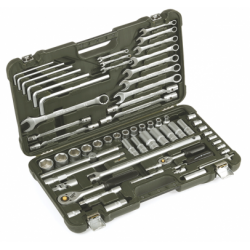 Набор инструмента 1/2", 1/4" 64 предм ДЕЛО ТЕХНИКИ 620764