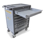 GARWIN GTT-01D07T Телега инструментальная, 7 полок, серая