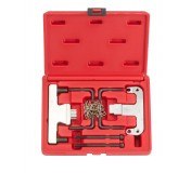 Набор фиксаторов для обслуживания двигателей Mercedes-Benz, Chrysler, Jeep (2.2 CRD, 2.7 CRD), в кейсе ROCK FORCE RF-906G7 