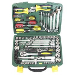 НАБОР ИНСТРУМЕНТА 98 ПР. AIST 40B198AE-X/409198E (1/4"+1/2", 6-ГР., 4-32ММ)