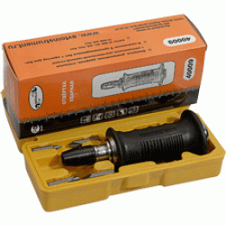 Отвертка ударная (анатомич. ручка,6насадок,футляр) (АвтоDело) 40009