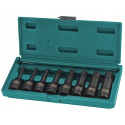 JONNESWAY S05A408S Набор шестигранных ударных головок 1/2DR" H5-H19, 8 предметов