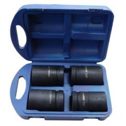 Forsage F-8041MPB 1" Набор головок ударных глубоких 4пр (27,32,33,36) в пласт.кейсе 6гр