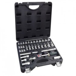 Набор инструмента 35пр.: 3/8"DR с 6-гранными головками  ROCK FORCE RF-3351-5