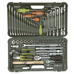 Набор инструмента 1/2",1/4" 89 предм.ДЕЛО ТЕХНИКИ 622789