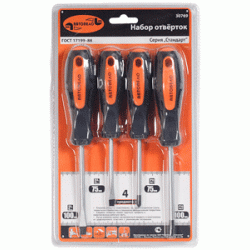 Набор отверток (АвтоDело) 4пр.(блистер) 30769