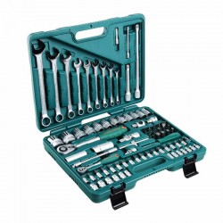 S04H52482S Набор торцевых головок 1/4"DR 4-14 мм и  1/2"DR 14-32 мм и комбинированных ключей 8-22 мм, 82 предмета