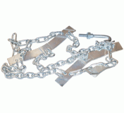 Цепь противоскольж.секторная 275-295-315/80,305-315/70,315/60 R-22.5 (в сумке)(АвтоDело) 43300