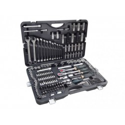 Набор инструмента 215пр.: 1/2"&1/4"&3/8"DR с 6-гранными головками  ROCK FORCE RF-42152-5