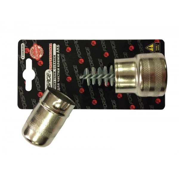 Forsage Щетка для чистки клемм АКБ, в блистере F-04D2029