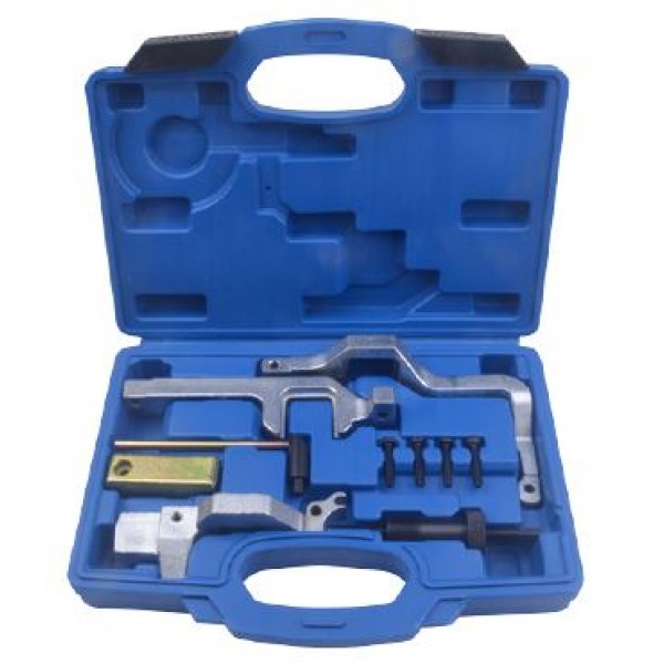 Набор фиксаторов для обслуживания двигателей BMW, Сitroen, Peugeot MINI, PSA 10пр(1.4, 1.6, 1.4VTi, 1.6VTi 16V), в кейсе  ROCK FORCE RF-40131010 