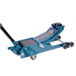 F-T830031BS Forsage Домкрат подкатной  гидравлический усиленный низкопрофильный 3т  (высота подхвата - 85мм, высота подъема - 520мм, сменная резиновая накладка, магнитный