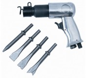 Пневмомолоток Rotake RT-3501K 4500 ударов/мин в комплекте с зубилами 9предметов 150мм 