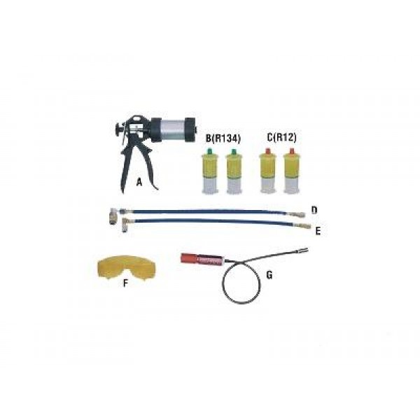 TROMMELBERG  Комплект УФ-течеискателя для автомобильных кондиционеров F104260