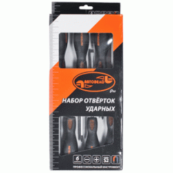 Набор отверток АвтоDело 6пр. (силовых) Professional 39576