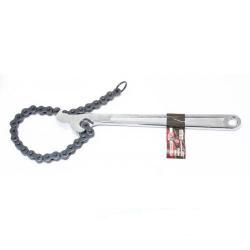 F-61915CR Forsage Съемник масляного фильтра цепной CR-V 15"-375мм (диаметр захвата - 130мм)