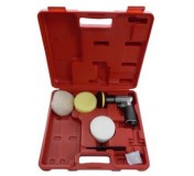 Пневмополировальная машинка Forsage F-SM-72834K 3" 2500об/мин в комплекте с кругами 5пр, в кейсе