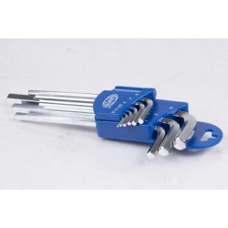 Набор шестигранников угловых длинных 9пр. 1,5-10мм LICOTA 2HW20091DPM