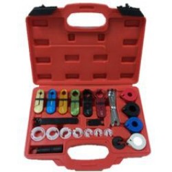 Forsage F-923G3 Комплект для разъединения быстросъемных соединений топливных систем и систем кондиционирования, 25пр в кейсе