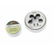 Плашка, HSS9341, M12*1.5 мм, Ø38 ДЕЛО ТЕХНИКИ 233125