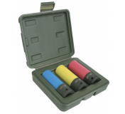 Набор головок ударных 6-гранных удлиненных 1/2" 3 предм. (17,19,21 мм) ДЕЛО ТЕХНИКИ 660303