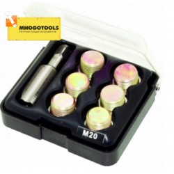 Winmax-WT04A5034 Набор для восстановления резьбы отверстия слива масла (15)