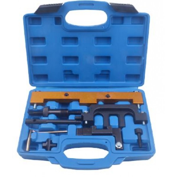 Набор фиксаторов для обслуживания двигателей BMW 8пр.(1.8, 2.0 N42/N46/N46T), в кейсе ROCK FORCE RF-908G9 