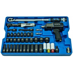 Пневмо набор с головками и динамиком LICOTA ACK-B1001