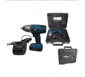 F-03055 Forsage Гайковерт ударный аккумуляторный 1/2" (18V, 1.5AH, LI-ION, 0-2200 об/мин, 300 Нм), в кейсе
