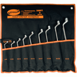 Набор накидных ключей АвтоDело Professional 9шт.(сумка) 38091