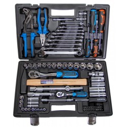 Набор инструмента 1/4" и 1/2" 6гр. 81пр LICOTA ALK-8016F