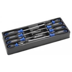 Набор отверток Forsage F-2084 (PH 1,PH 2x2,PH 3,SL 5мм,6ммx2,8мм) 8 предметов