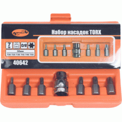 Набор звездочек 7пр. (TORX) (АвтоDело) 40642