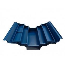 Ящик инструментальный складной Partner PA-122B, 5 отделений (металлический)