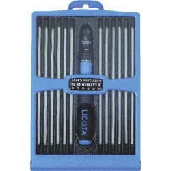 Набор реверсивная отвертка для точн.мех. LICOTA ASD-168K01