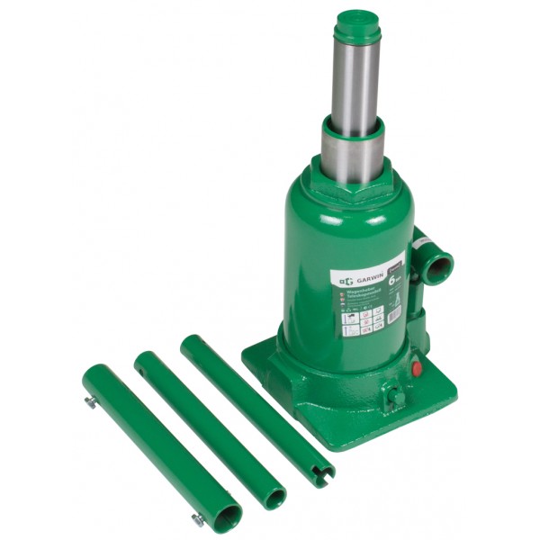 GARWIN  Домкрат гидравлический телескопический 6 т, 215-495 мм GE-DJ06