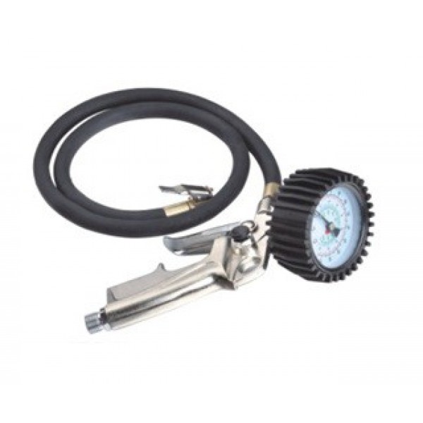 Пистолет Partner  для подкачки шин с манометром и шлангом STG-32