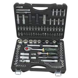 Набор инструмента 108пр.: 1/2" & 1/4"DR 6-гранных  ROCK FORCE RF-41082-5