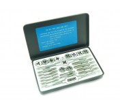 Набор метчиков и плашек Forsage F-M024-1 24пр. (метрич.)