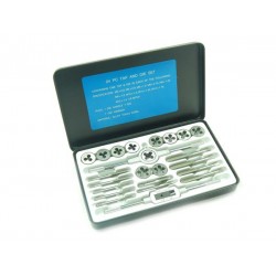 Набор метчиков и плашек Forsage F-M024-1 24пр. (метрич.)