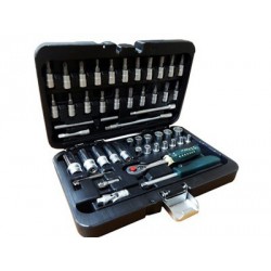 Набор инструмента 51пр.: 1/4"DR с 6-гранными головками ROCK FORCE RF-2512-5