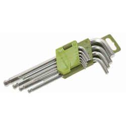 Набор шестигр.с шаром 9 шт длинных ДЕЛО ТЕХНИКИ 562092