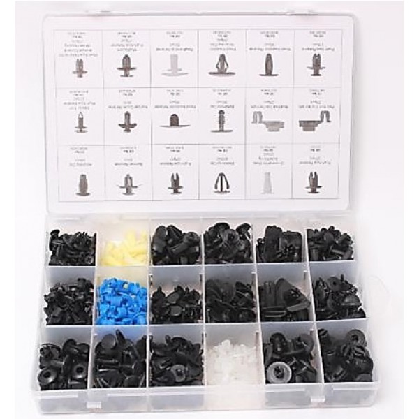 Forsage Набор клипс 475пр. (MAZDA), пластиковом органайзере F-01Z0227