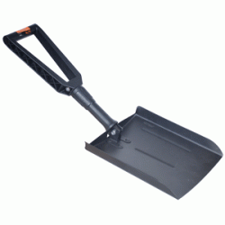 Лопатка автомобильная снеговая 660мм (складная в чехле)(АвтоDело) 44006